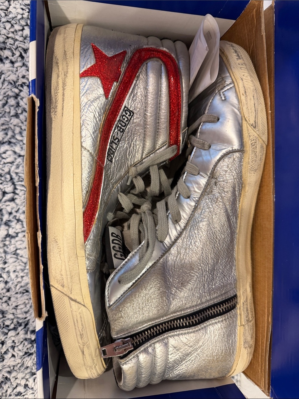 Golden Goose Slide Archive Edition - with receipt, box, & dust-bag - outstanding - Picture 10 of 13